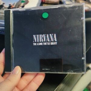 NIRVANA Black CD Case